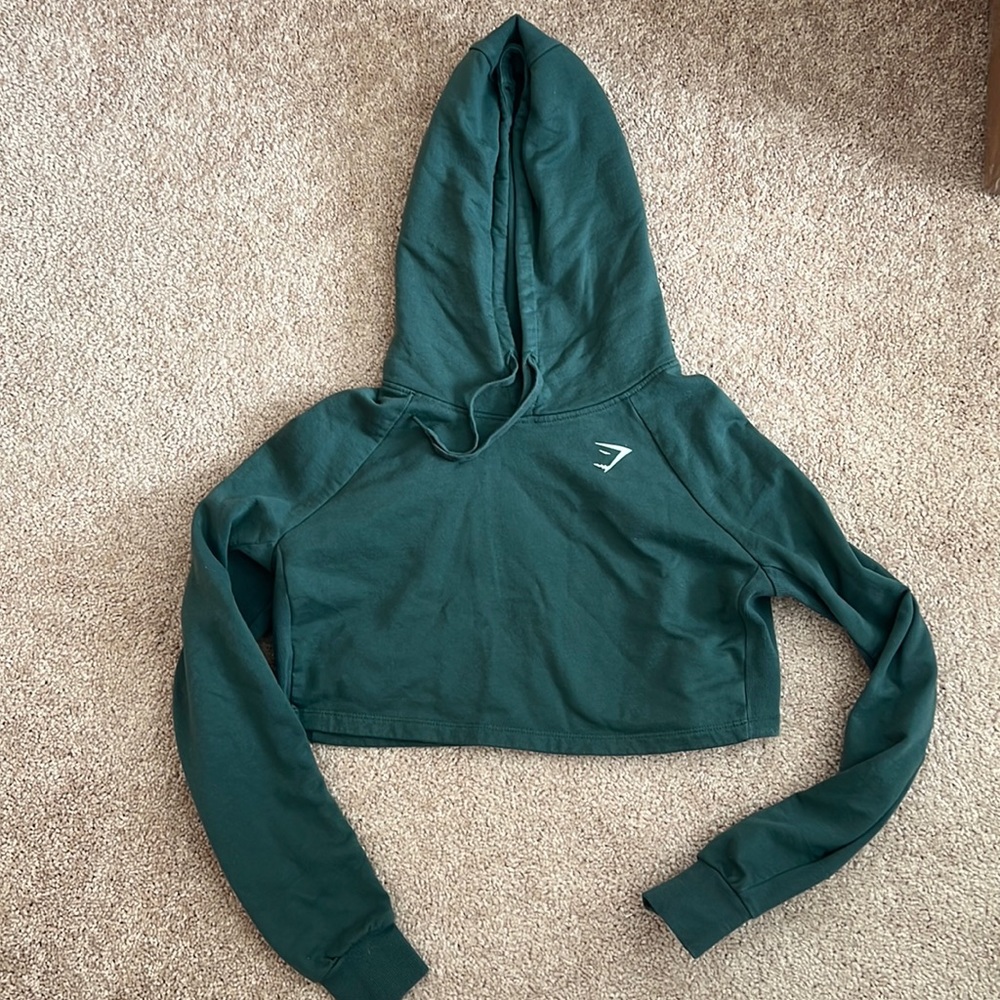 Gymshark crop hoodie